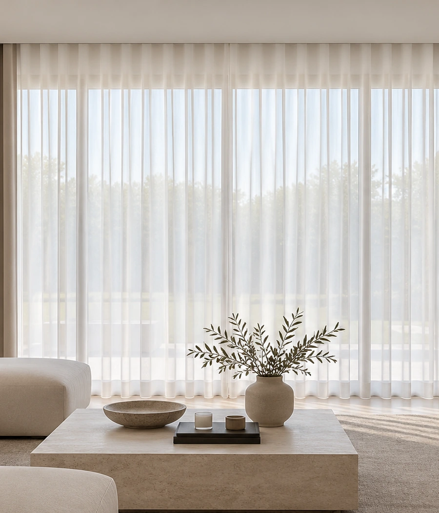 Cortinas onduladas